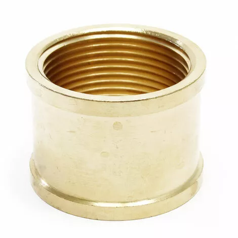 WILTEC Manchon En Laiton 39,59mm Filetage Femelle (1 1/4") Raccord De Tuyaux Douille 5 WILTEC Manchon En Laiton 39,59mm Filetage Femelle (1 1/4") Raccord De Tuyaux Douille – Image 3