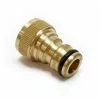 WILTEC Raccord De Tuyau Clic Laiton 19.17mm (1/2") Filetage Femelle Raccord Rapide Système D’encliquetage 16mm -Wiltec Boutique 36838086 1