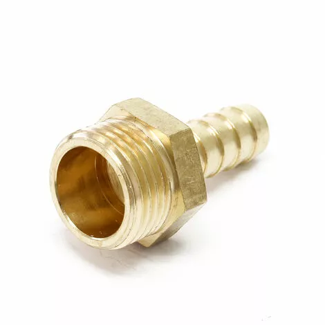 WILTEC Raccord à Vis 1/3 20,95 Mm (1/2'') Filetage Mâle Taille Tuyau 10mm (3/8'') Largeur De Clé 22mm 4 WILTEC Raccord à Vis 1/3 20,95 Mm (1/2'') Filetage Mâle Taille Tuyau 10mm (3/8'') Largeur De Clé 22mm – Image 2