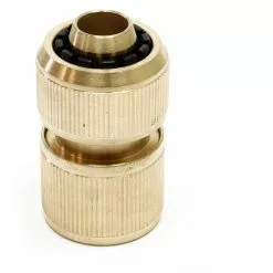 WILTEC Raccord Rapide 13mm (1/2") Laiton Pour Système D’encliquetage Avec Aquastop Raccord Tuyau Arrosage -Wiltec Boutique 36838278 3