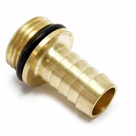 WILTEC Raccord Eau à Vis 1/3 De 20,95mm Filetage Mâle (1/2'') Tuyaux 13mm (1/2'') Collet Et Joint Torique 3 WILTEC Raccord Eau à Vis 1/3 De 20,95mm Filetage Mâle (1/2'') Tuyaux 13mm (1/2'') Collet Et Joint Torique