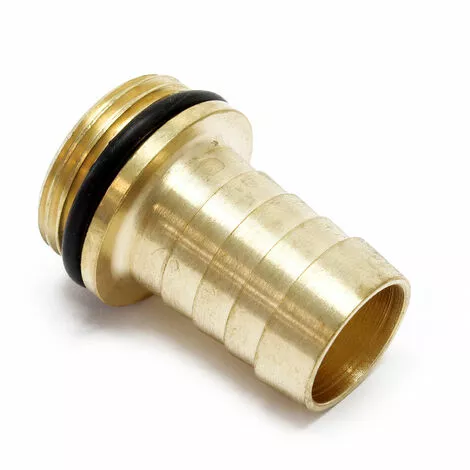 WILTEC Raccord Eau à Vis 1/3 De 26,44mm Filetage Mâle (3/4'') Tuyaux 19mm (3/4'') Collet Et Joint Torique 3 WILTEC Raccord Eau à Vis 1/3 De 26,44mm Filetage Mâle (3/4'') Tuyaux 19mm (3/4'') Collet Et Joint Torique