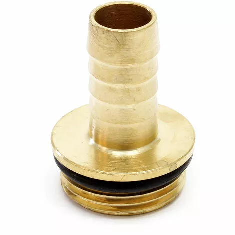 WILTEC Raccord Eau à Vis 1/3 De 26,44mm Filetage Mâle (3/4'') Tuyaux 13mm (1/2'') Collet Et Joint Torique 5 WILTEC Raccord Eau à Vis 1/3 De 26,44mm Filetage Mâle (3/4'') Tuyaux 13mm (1/2'') Collet Et Joint Torique – Image 3