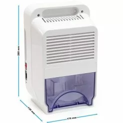 WILTEC Déshumidificateur Réservoir 1,3l Pour Des Pièces Jusqu'à 20m² Blanc Effet Peltier Arrêt Automatique 10 WILTEC Déshumidificateur Réservoir 1,3l Pour Des Pièces Jusqu'à 20m² Blanc Effet Peltier Arrêt Automatique -Wiltec Boutique 36910123 4