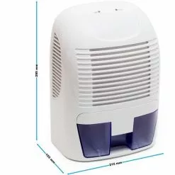 WILTEC Déshumidificateur Réservoir 1,5l Pour Des Pièces Jusqu'à 20m² Blanc Effet Peltier Arrêt Automatique -Wiltec Boutique 36910128 4
