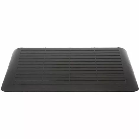 WILTEC Rampe De Seuil 3 Bordures Inclinées, 125mm, 2500 Kg Capacité De Charge, Rampe Pour Fauteuil Roulant 4 WILTEC Rampe De Seuil 3 Bordures Inclinées, 125mm, 2500 Kg Capacité De Charge, Rampe Pour Fauteuil Roulant – Image 2