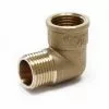 WILTEC Coude 90° Laiton Filetage Mâle 20,95mm (1/2") Femelle 19,17mm (1/2") Pour Le Raccordement De Tuyaux -Wiltec Boutique 37077239 1