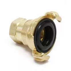 WILTEC Pièce Filetée Raccord Rapide 19,17mm (1/2″) FI Tournant à 360° Avec Raccord à Griffes -Wiltec Boutique 37077276 3