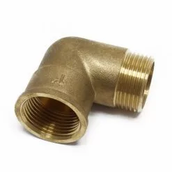 WILTEC Coude 90° Laiton Filetage Mâle 33,25 Mm (1") Femelle 30,93mm (1") Pour Le Raccordement Des Tuyaux -Wiltec Boutique 37077292 3