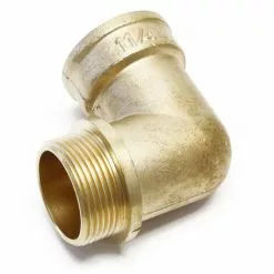 WILTEC Coude 90° Laiton Filetage Mâle 41,91mm (1 1/4") Femelle 39,59mm (1 1/4") Pour Le Raccord Tuyaux -Wiltec Boutique 37077344 2