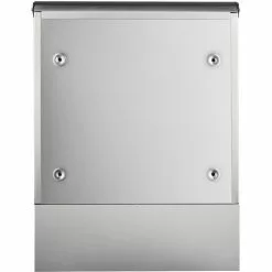 WILTEC Boîte Aux Lettres Avec Porte-journaux V33 Boîte Postale Murale Acier Inox Boîte Aux Lettres Argentée -Wiltec Boutique 37327416 5
