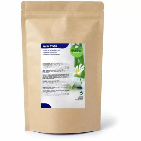 WILTEC Garden Moments PH/KH Stable 1 000g, Traitement De 20 000l, Règle La Dureté Carbonate (DC) 3 WILTEC Garden Moments PH/KH Stable 1 000g, Traitement De 20 000l, Règle La Dureté Carbonate (DC)