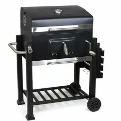 WILTEC Chariot Barbecue Clapet Étagère Clapet Anti-feu Compartiment Charbon Réglable Hauteur Thermomètre 7 WILTEC Chariot Barbecue Clapet Étagère Clapet Anti-feu Compartiment Charbon Réglable Hauteur Thermomètre -Wiltec Boutique 39031494 3