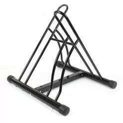 WILTEC Support De Vélo Montage Au Sol Râtelier 2 Vélos Sens De Stationnement Flexible 60x54x57cm Acier -Wiltec Boutique 39671020 2