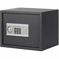 WILTEC Coffre-fort électronique Mural 380x300x300mm Serrure à Combinaison Alarme Double Boulon En Acier -Wiltec Boutique 39952200 4
