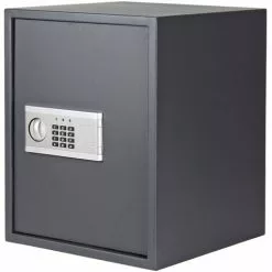 WILTEC Coffre-fort électronique Mural 400x400x500mm Serrure à Combinaison Alarme Double Boulon En Acier 10 WILTEC Coffre-fort électronique Mural 400x400x500mm Serrure à Combinaison Alarme Double Boulon En Acier -Wiltec Boutique 39952238 4