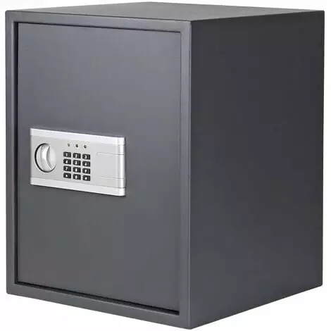 WILTEC Coffre-fort électronique Mural 400x400x500mm Serrure à Combinaison Alarme Double Boulon En Acier 6 WILTEC Coffre-fort électronique Mural 400x400x500mm Serrure à Combinaison Alarme Double Boulon En Acier – Image 4