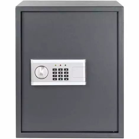 WILTEC Coffre-fort électronique Mural 400x400x500mm Serrure à Combinaison Alarme Double Boulon En Acier 7 WILTEC Coffre-fort électronique Mural 400x400x500mm Serrure à Combinaison Alarme Double Boulon En Acier – Image 5