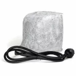 WILTEC Prise De Jardin Quadruple Aspect De Pierre IP44, Prise Extérieure Capteur Crépusculaire, Câble 1,5 M -Wiltec Boutique 40318450 3