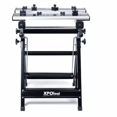 WILTEC XPOtool Banc Mobile Jusqu’à 100 Kg Établi Pliable à Hauteur Réglable 77-107cm Inclinaison Réglable 5 WILTEC XPOtool Banc Mobile Jusqu’à 100 Kg Établi Pliable à Hauteur Réglable 77-107cm Inclinaison Réglable – Image 3