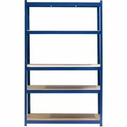 WILTEC XPOtool Étagère Bleue Charges Lourdes 120x50x200cm Emboîtable 5 Niveaux 175kg/niveau Atelier 7 WILTEC XPOtool Étagère Bleue Charges Lourdes 120x50x200cm Emboîtable 5 Niveaux 175kg/niveau Atelier -Wiltec Boutique 41898053 3