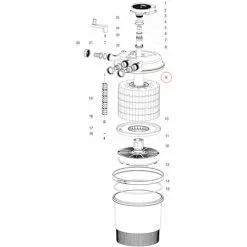WILTEC Pièce Détachée: SunSun CPF-20000 & CPF-30000 Filtre De Bassin à Pression Éponge Jaune -Wiltec Boutique 4438607 3