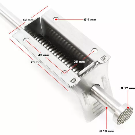 WILTEC Guide De Porte Acier Inoxydable Butoir De Porte 93-118 Mm Ammortisseur De Porte 5 WILTEC Guide De Porte Acier Inoxydable Butoir De Porte 93-118 Mm Ammortisseur De Porte – Image 3