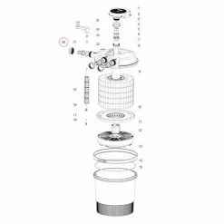 WILTEC Pièce Détachée: SunSun CPF-20000 & CPF-30000 Filtre De Bassin à Pression Entrée/Sortie Vis -Wiltec Boutique 4438614 3