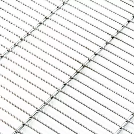 WILTEC Grille De Barbecue Acier Inoxydable Carrée 67 X 40 Cm Sans Rouille Barbecue à Charbon De Bois /à Gaz 4 WILTEC Grille De Barbecue Acier Inoxydable Carrée 67 X 40 Cm Sans Rouille Barbecue à Charbon De Bois /à Gaz – Image 2