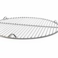WILTEC Grille Acier Inoxydable Ronde 55 Cm Barbecue à Charbon De Bois /à Gaz Barbecue Avec Grill Pivotant -Wiltec Boutique 4441956 3