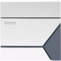 WILTEC Boîte Aux Lettres Avec Porte-journaux V42 Boîte Postale Murale Acier Inox Boîte Aux Lettres Gris Anthracite 10 WILTEC Boîte Aux Lettres Avec Porte-journaux V42 Boîte Postale Murale Acier Inox Boîte Aux Lettres Gris Anthracite -Wiltec Boutique 45229464 4