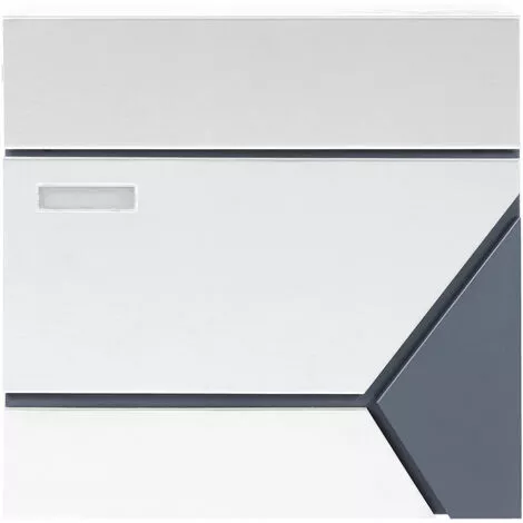 WILTEC Boîte Aux Lettres Avec Porte-journaux V42 Boîte Postale Murale Acier Inox Boîte Aux Lettres Gris Anthracite 6 WILTEC Boîte Aux Lettres Avec Porte-journaux V42 Boîte Postale Murale Acier Inox Boîte Aux Lettres Gris Anthracite – Image 4