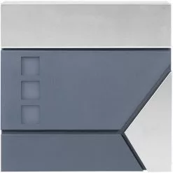 WILTEC Boîte Aux Lettres Avec Porte-journaux V47 Boîte Postale Murale Acier Inox Boîte Aux Lettres Gris Anthracite 10 WILTEC Boîte Aux Lettres Avec Porte-journaux V47 Boîte Postale Murale Acier Inox Boîte Aux Lettres Gris Anthracite -Wiltec Boutique 45229533 4