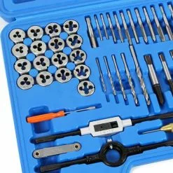 WILTEC XPOtool Jeu De Tarauds 56-pcs. M3-M12 Taraudeur Filière Métrique Filetage Extérieur /intérieur 10 WILTEC XPOtool Jeu De Tarauds 56-pcs. M3-M12 Taraudeur Filière Métrique Filetage Extérieur /intérieur -Wiltec Boutique 45759615 4