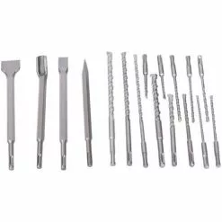 WILTEC XPOtool SDS Plus 17 Forets à Pierre Et Burins Forets Pour Marteau Perforateur Pour Maçonnerie, Béton 7 WILTEC XPOtool SDS Plus 17 Forets à Pierre Et Burins Forets Pour Marteau Perforateur Pour Maçonnerie, Béton -Wiltec Boutique 45920815 3