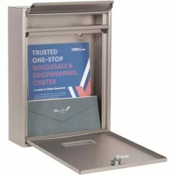 WILTEC Boite Aux Lettres Boite Postale Murale Acier Inoxydable Mailbox V10 -Wiltec Boutique 4616621 3