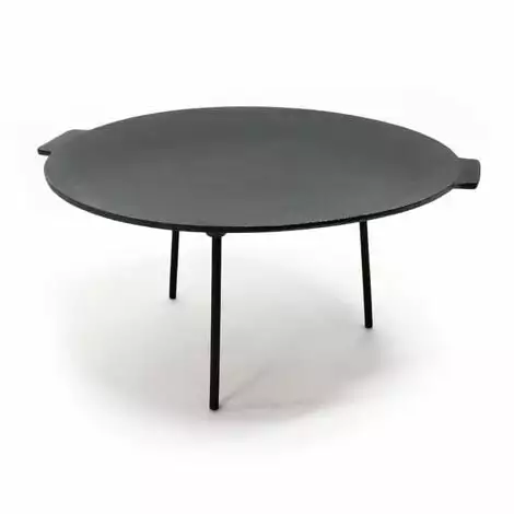 WILTEC Dutch Oven Plaque Gril De Barbecue Ronde Ø44cm Hauteur 35cm Support En Fonte Antiadhésif Plancha 3 WILTEC Dutch Oven Plaque Gril De Barbecue Ronde Ø44cm Hauteur 35cm Support En Fonte Antiadhésif Plancha