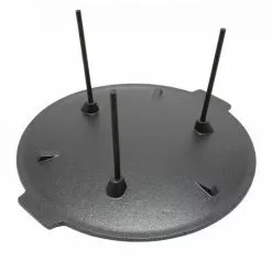 WILTEC Dutch Oven Plaque Gril De Barbecue Ronde Ø44cm Hauteur 35cm Support En Fonte Antiadhésif Plancha 9 WILTEC Dutch Oven Plaque Gril De Barbecue Ronde Ø44cm Hauteur 35cm Support En Fonte Antiadhésif Plancha -Wiltec Boutique 46179370 3