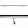 WILTEC Kit Main Courante Rambarde Support Mural 140 Cm Dispositif De Fixation Escaliers Acier Affiné V2A -Wiltec Boutique 4634972 1