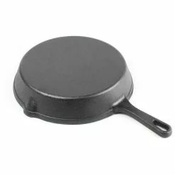 WILTEC Poêle En Fonte Feu De Bois Ø16cm Poignée Tous Types Cuisinière Outdoor Extérieure Effet Antiadhésif -Wiltec Boutique 46520122 4