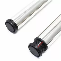 WILTEC Pied De Table Acier Inoxydable Lot De 4 Pieds Nickel Support De Table Réglable 710mm Ø60mm -Wiltec Boutique 4700777 5