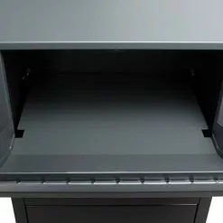 WILTEC Boite Murale à Colis Lettres Verrouillable 39x28,5x105cm Gris Usage Domestique Courrier Paquet -Wiltec Boutique 47316588 5