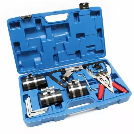 WILTEC Pince à Segments Coffret D’outils Pour Le Montage Et Nettoyage Des Segments De Piston 3 WILTEC Pince à Segments Coffret D’outils Pour Le Montage Et Nettoyage Des Segments De Piston