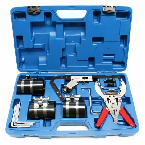 WILTEC Pince à Segments Coffret D’outils Pour Le Montage Et Nettoyage Des Segments De Piston 4 WILTEC Pince à Segments Coffret D’outils Pour Le Montage Et Nettoyage Des Segments De Piston – Image 2
