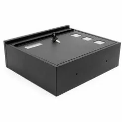 WILTEC Boite Aux Lettres Boite Postale Murale Design Noire Revêtement Par Poudre Mailbox V12 -Wiltec Boutique 4882964 5