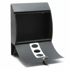 WILTEC Boite Aux Lettres Design V18 Boite Postale Murale Anthracite Compartiment Journal Revêtue Par Poudre -Wiltec Boutique 4882983 3