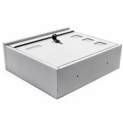 WILTEC Boite Aux Lettres Boite Postale Murale Design Argenté Revêtement Par Poudre Mailbox V12 11 WILTEC Boite Aux Lettres Boite Postale Murale Design Argenté Revêtement Par Poudre Mailbox V12 -Wiltec Boutique 4882987 5