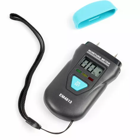 WILTEC XPOtool Humidimètre Pour Bois De Chauffage Matériaux De Construction Thermomètre Détecteur Humidité 3 WILTEC XPOtool Humidimètre Pour Bois De Chauffage Matériaux De Construction Thermomètre Détecteur Humidité