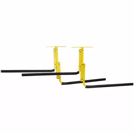 WILTEC Support De Plafond Pour Planches Kajak & SUP Surf Snowboard Montage Fixation Suspension Stockage 4 WILTEC Support De Plafond Pour Planches Kajak & SUP Surf Snowboard Montage Fixation Suspension Stockage – Image 2