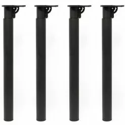 WILTEC Pied De Table Lot De 4 Noir Support De Table Réglable En Hauteur 70-110cm 8 WILTEC Pied De Table Lot De 4 Noir Support De Table Réglable En Hauteur 70-110cm -Wiltec Boutique 5097273 2